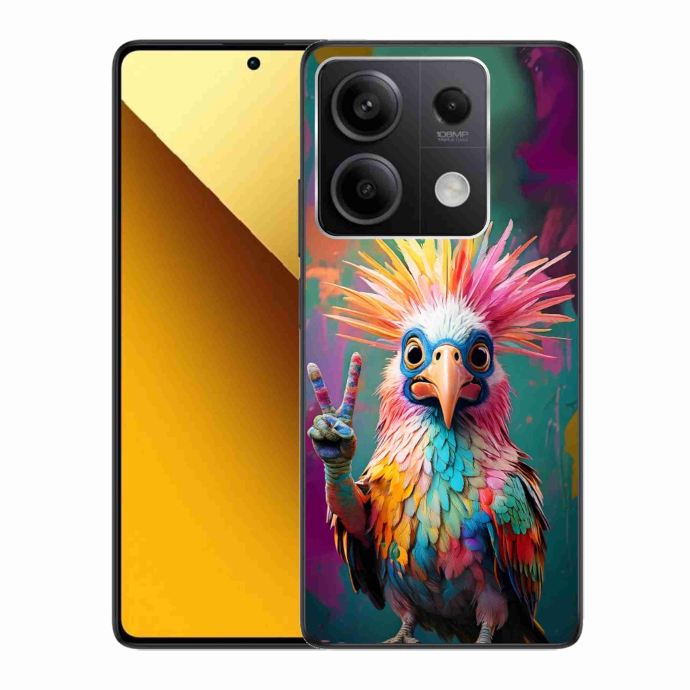 Gélový kryt mmCase na Xiaomi Redmi Note 13 5G - farebný rebel
