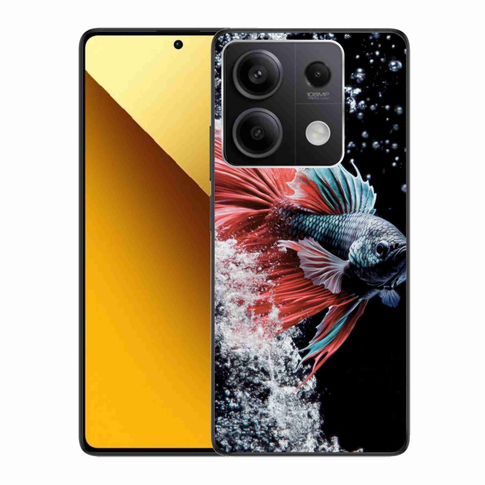 Gélový kryt mmCase na Xiaomi Redmi Note 13 5G - bojovníčka pestrá