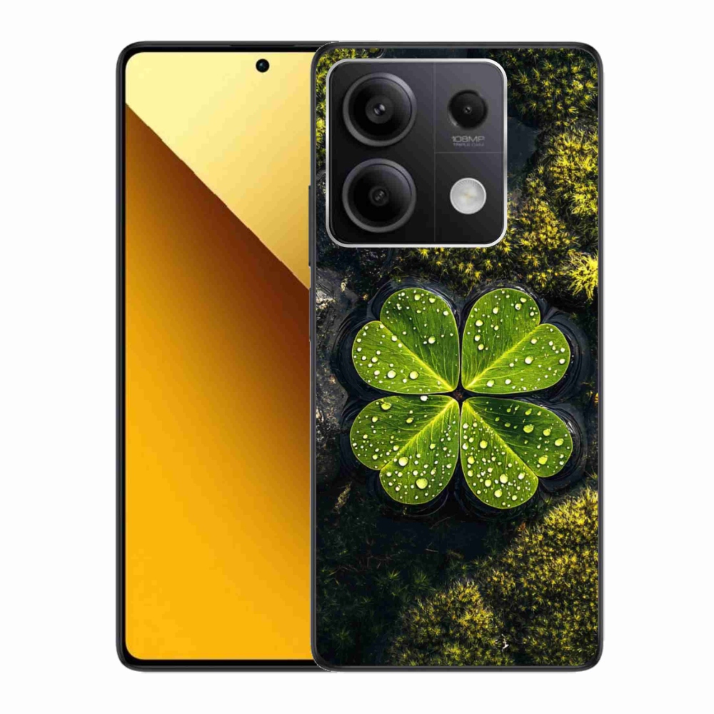 Gélový kryt mmCase na Xiaomi Redmi Note 13 5G - štvorlístok