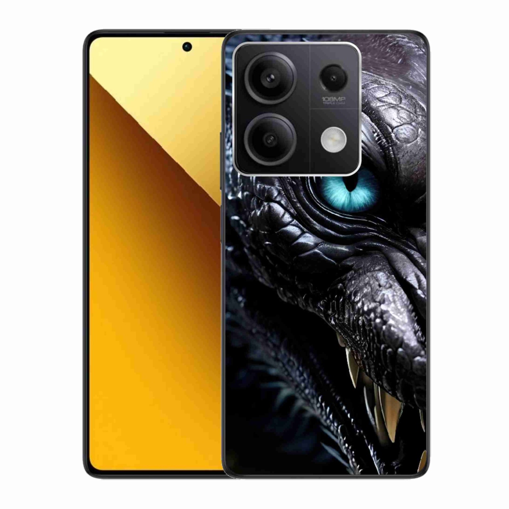 Gélový kryt mmCase na Xiaomi Redmi Note 13 5G - dračí pohľad