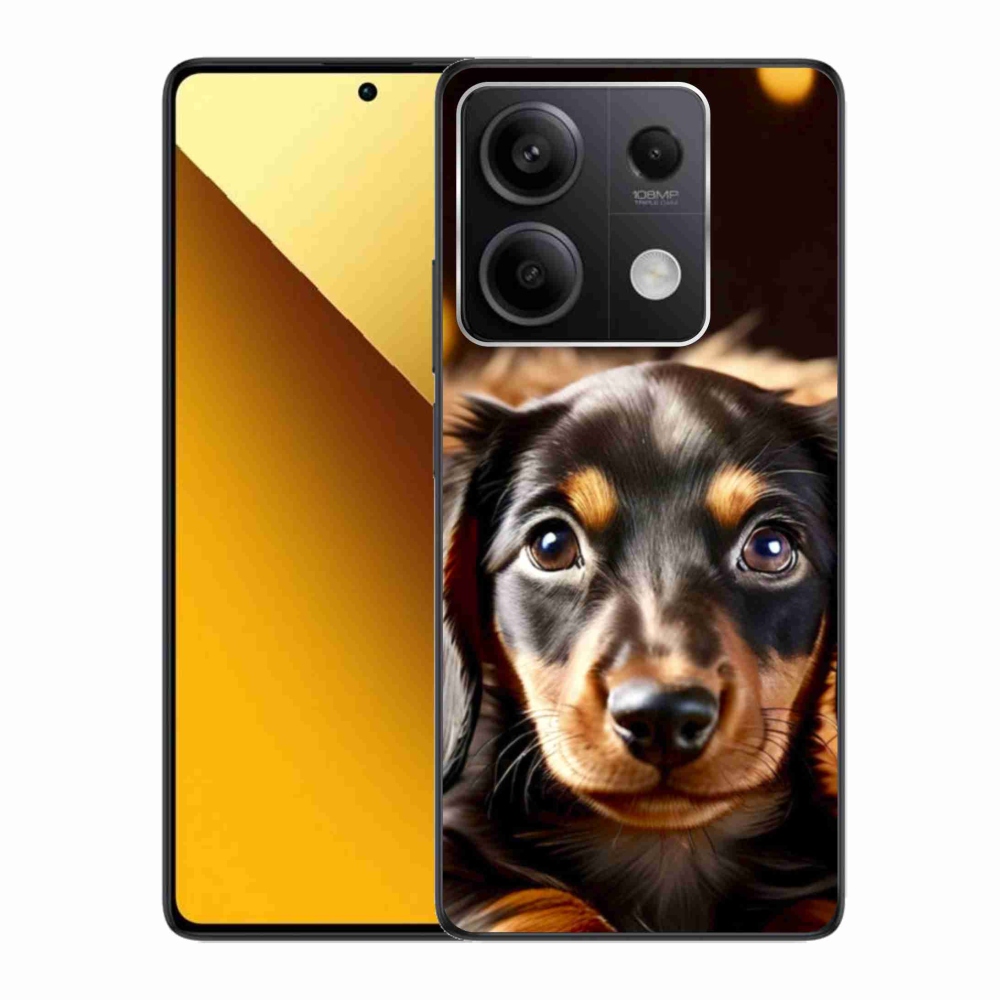 Gélový kryt mmCase na Xiaomi Redmi Note 13 5G - jazvečík