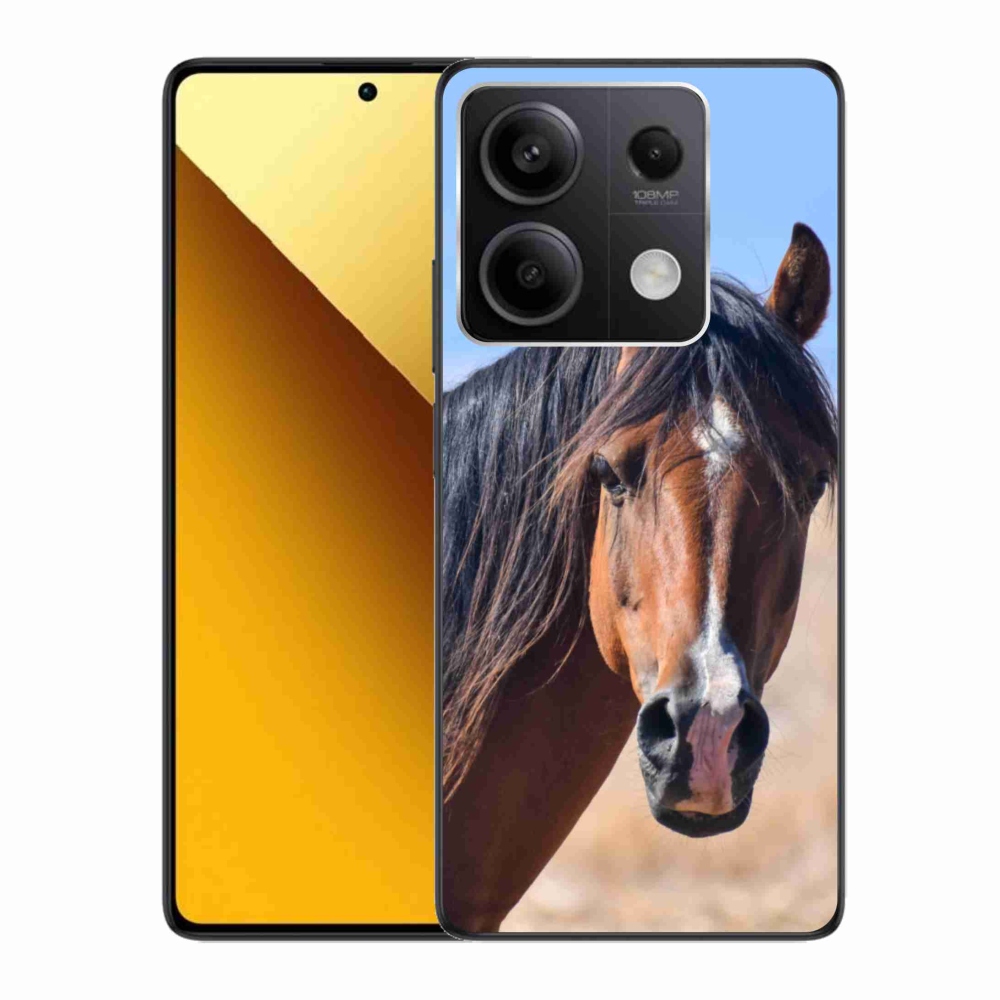 Gélový kryt mmCase na Xiaomi Redmi Note 13 5G - pokojný kôň