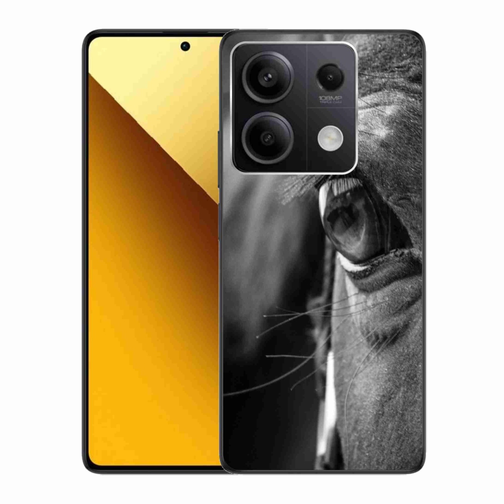Gélový kryt mmCase na Xiaomi Redmi Note 13 5G - konský pohľad