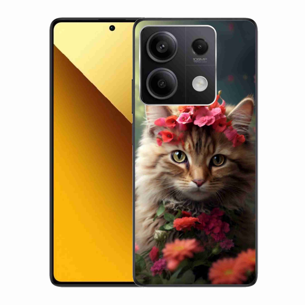 Gélový kryt mmCase na Xiaomi Redmi Note 13 5G - mačacia princezná