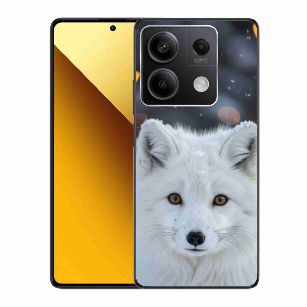 Gélový kryt mmCase na Xiaomi Redmi Note 13 5G - líška polárna