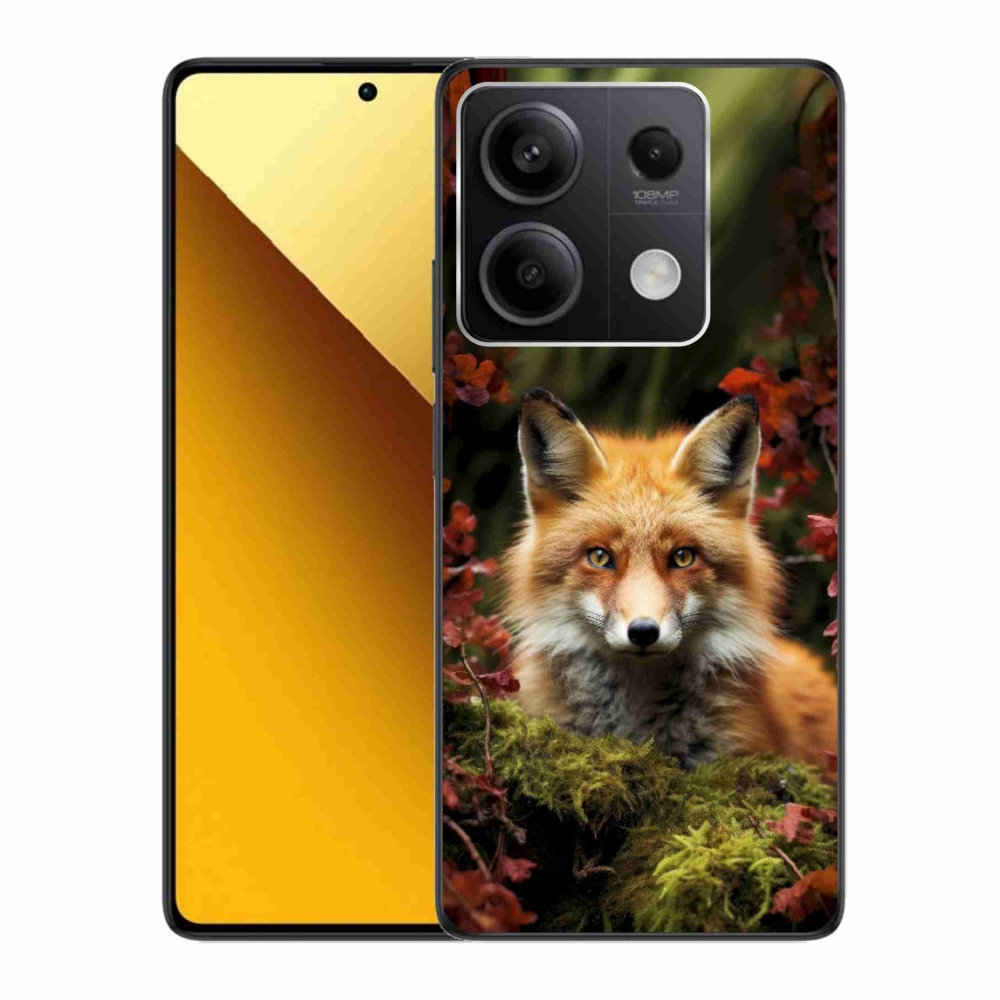 Gélový kryt mmCase na Xiaomi Redmi Note 13 5G - líška v lese