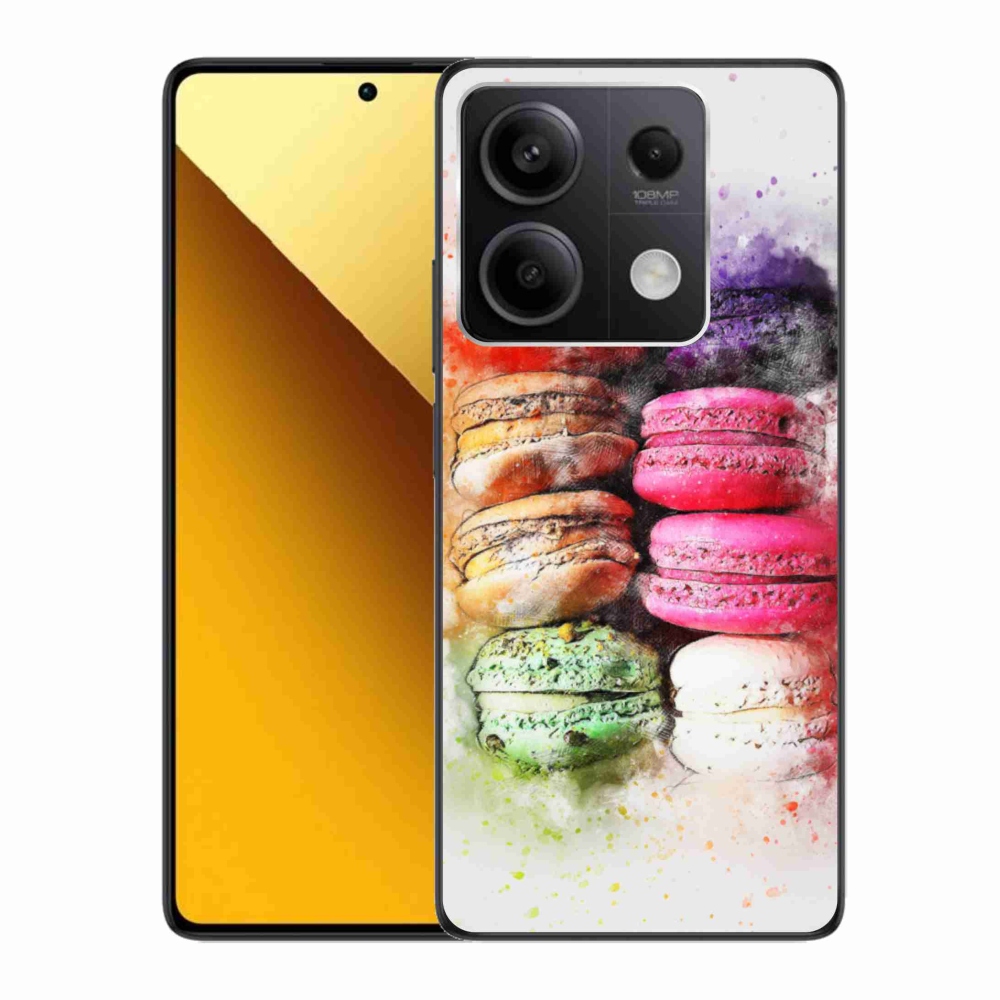 Gélový kryt mmCase na Xiaomi Redmi Note 13 5G - makrónky