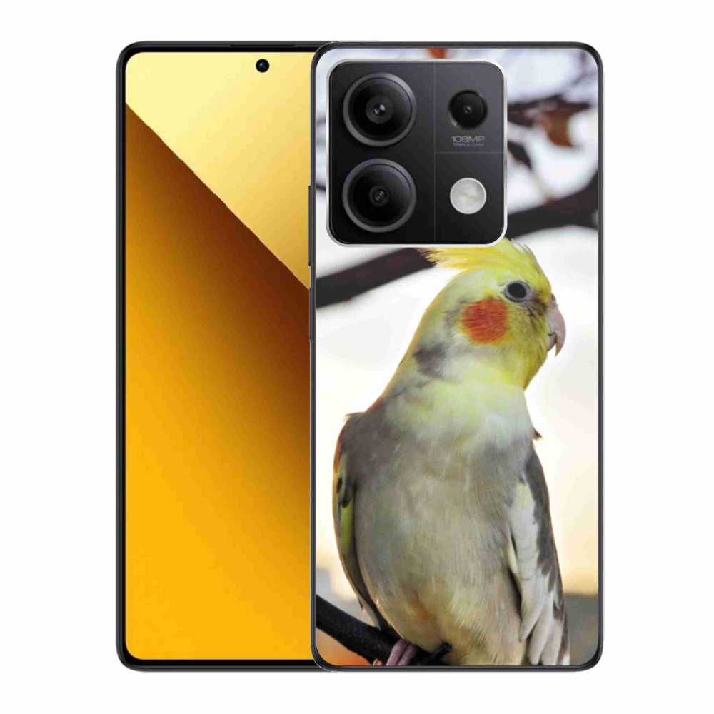 Gélový kryt mmCase na Xiaomi Redmi Note 13 5G - papagáj korela