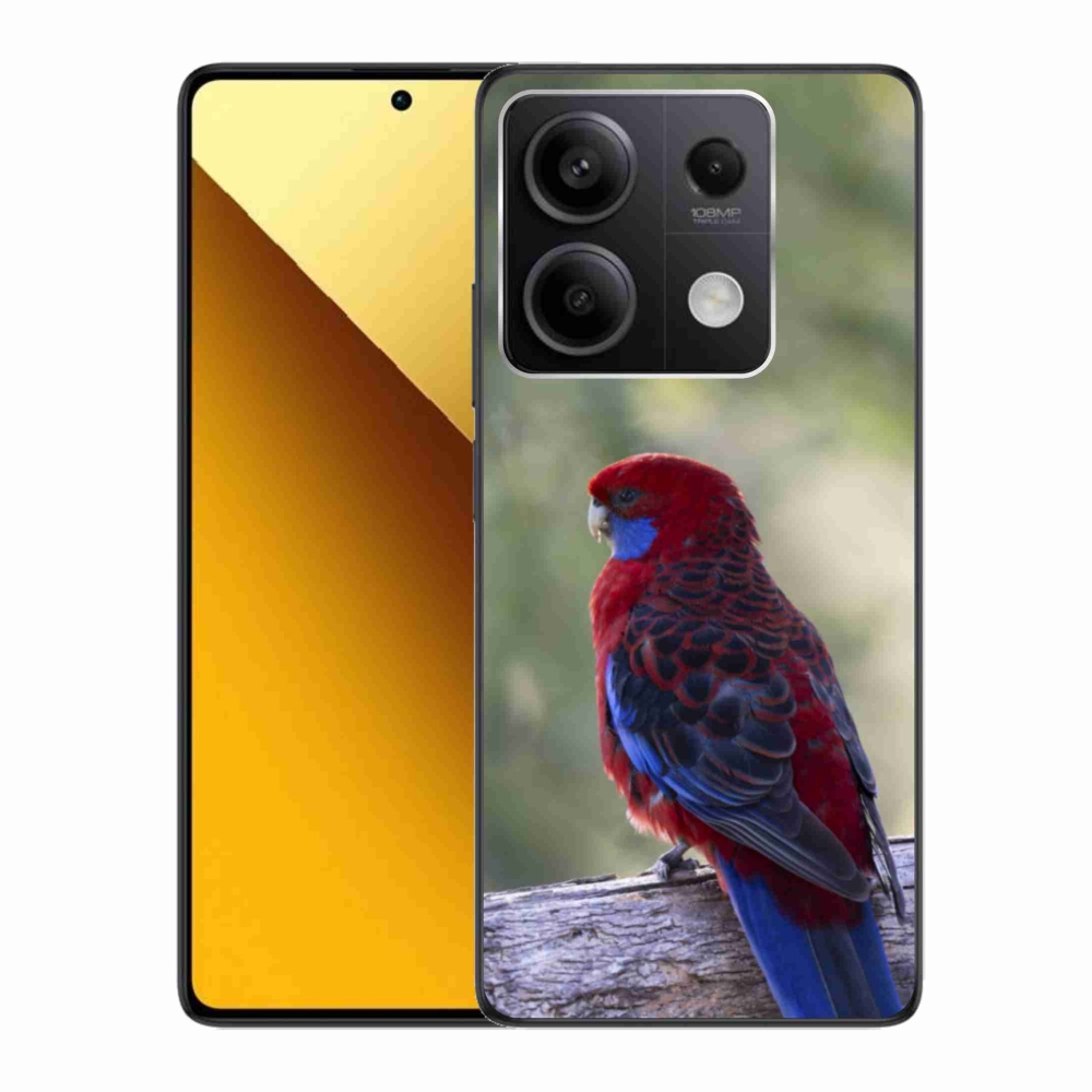 Gélový kryt mmCase na Xiaomi Redmi Note 13 5G - papagáj rosela