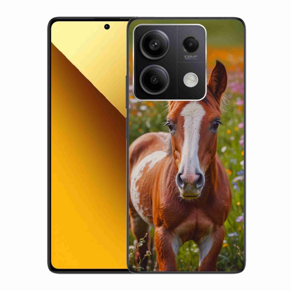 Gélový kryt mmCase na Xiaomi Redmi Note 13 5G - roztomilé žriebä