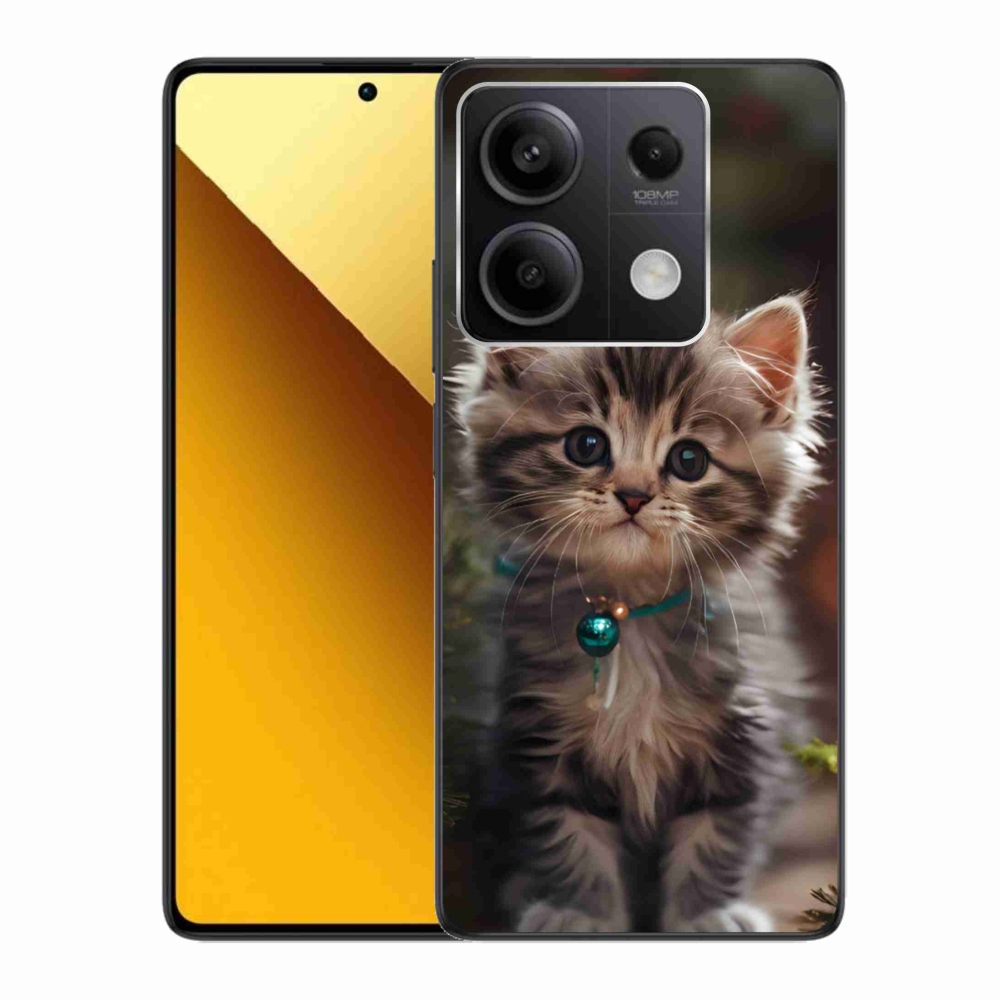 Gélový kryt mmCase na Xiaomi Redmi Note 13 5G - roztomilé mačiatko 11