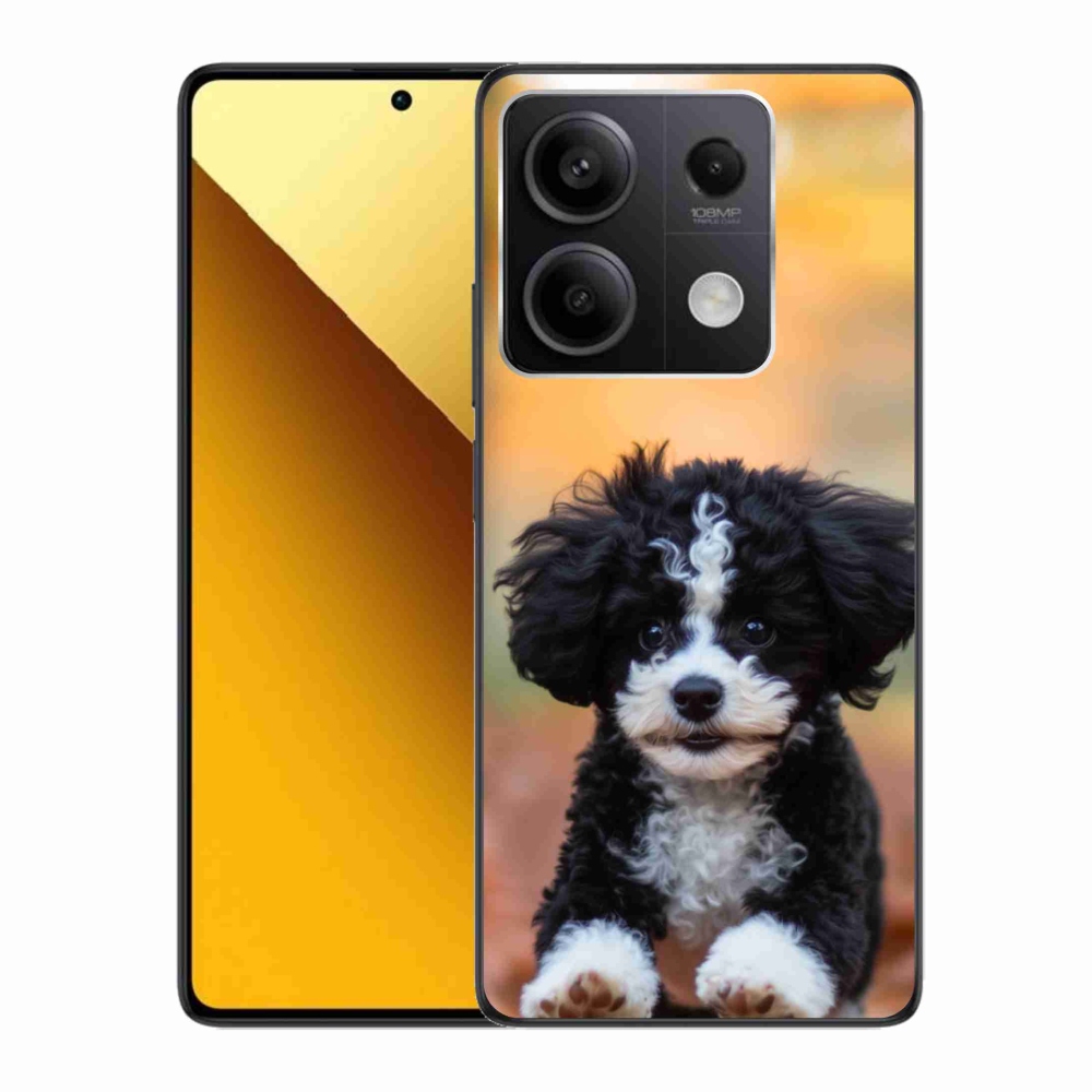 Gélový kryt mmCase na Xiaomi Redmi Note 13 5G - roztomilé šteňa 2