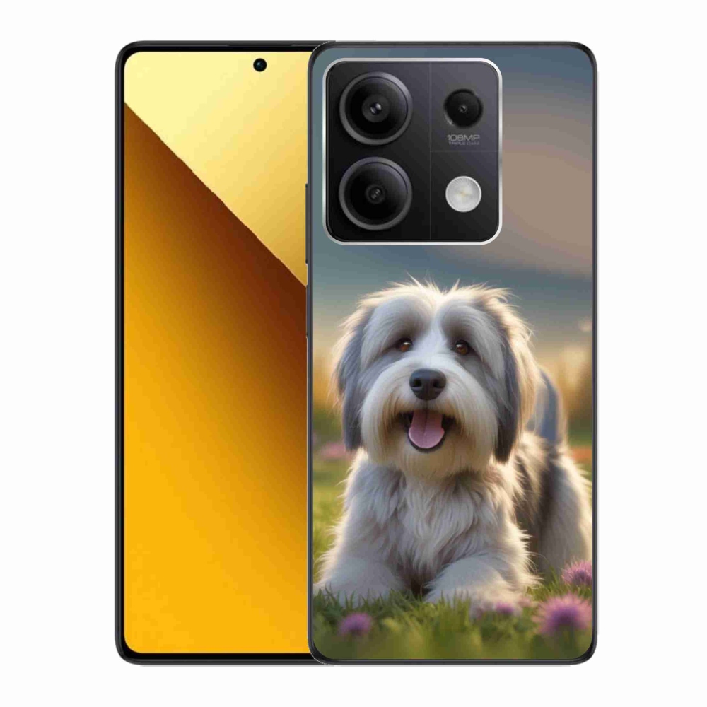 Gélový kryt mmCase na Xiaomi Redmi Note 13 5G - roztomilý havanský psík