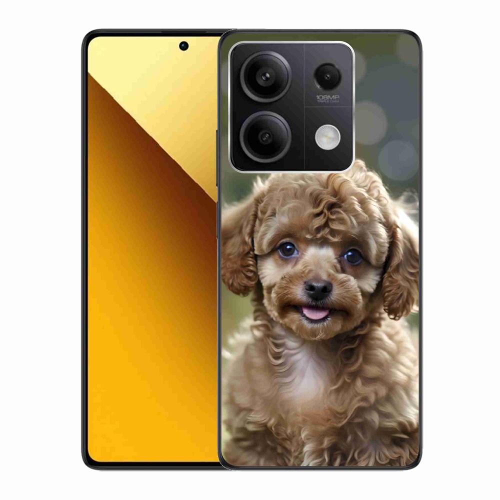 Gélový kryt mmCase na Xiaomi Redmi Note 13 5G - roztomilý pudel