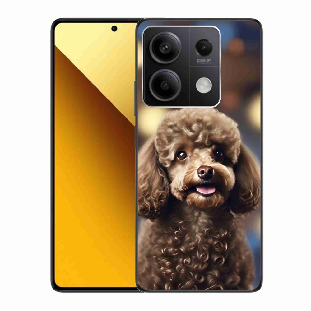 Gélový kryt mmCase na Xiaomi Redmi Note 13 5G - roztomilý pudel