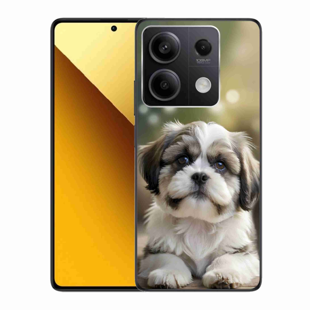 Gélový kryt mmCase na Xiaomi Redmi Note 13 5G - roztomilý shih-tzu