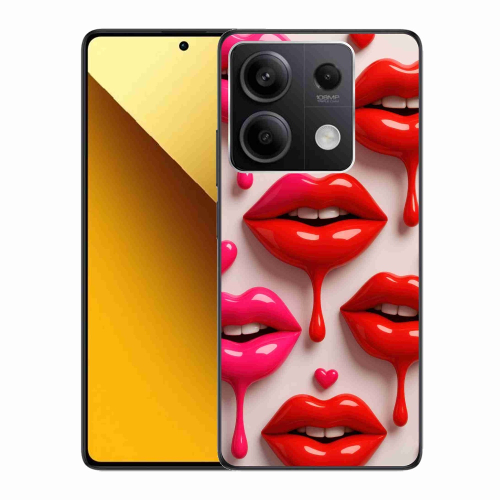 Gélový kryt mmCase na Xiaomi Redmi Note 13 5G - pery 2