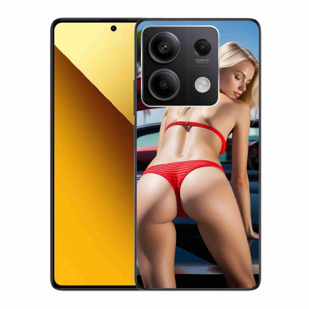 Gélový kryt mmCase na Xiaomi Redmi Note 13 5G - sexy žena 2
