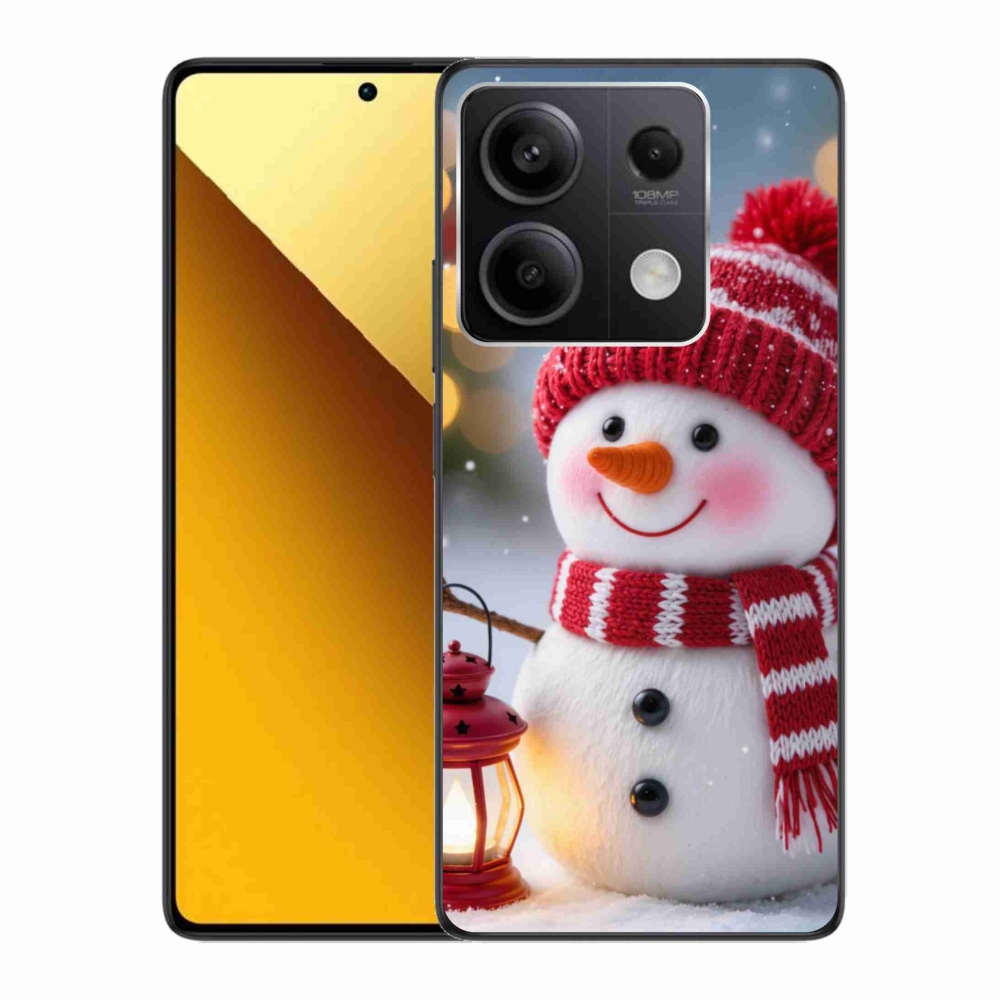 Gélový kryt mmCase na Xiaomi Redmi Note 13 5G - snehuliak 2