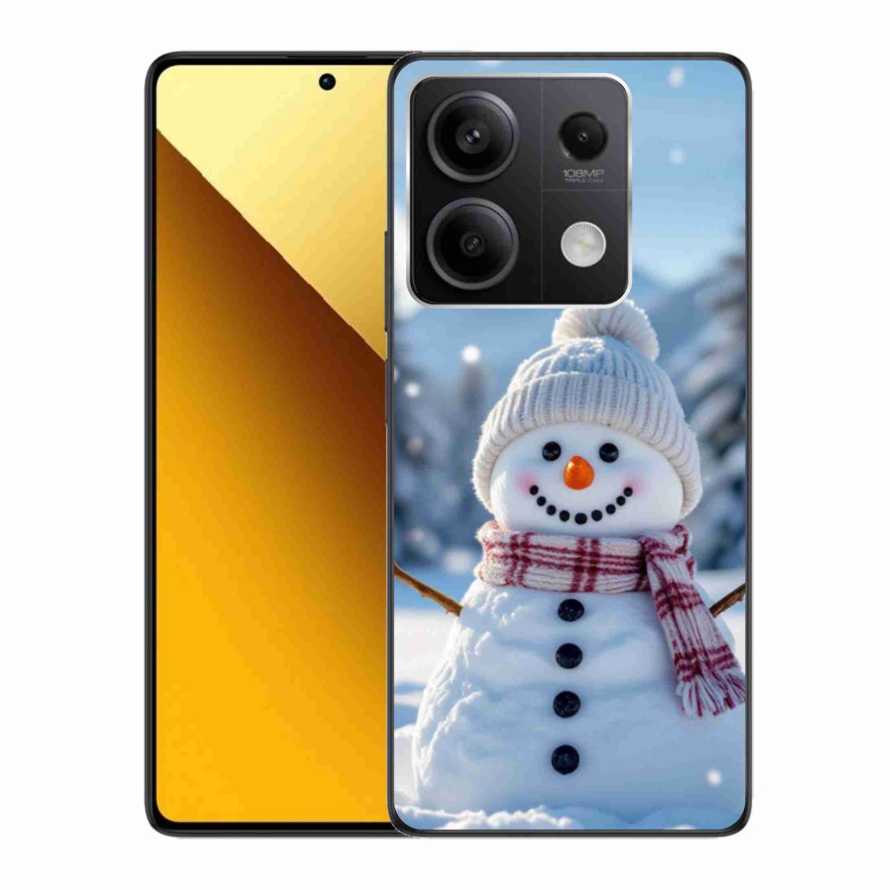 Gélový kryt mmCase na Xiaomi Redmi Note 13 5G - snehuliak 3