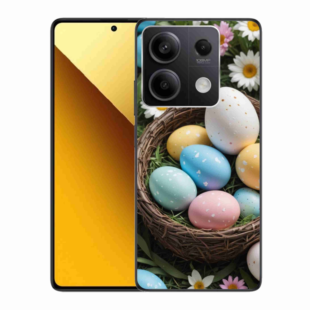 Gélový kryt mmCase na Xiaomi Redmi Note 13 5G - veľkonočné vajíčka 2