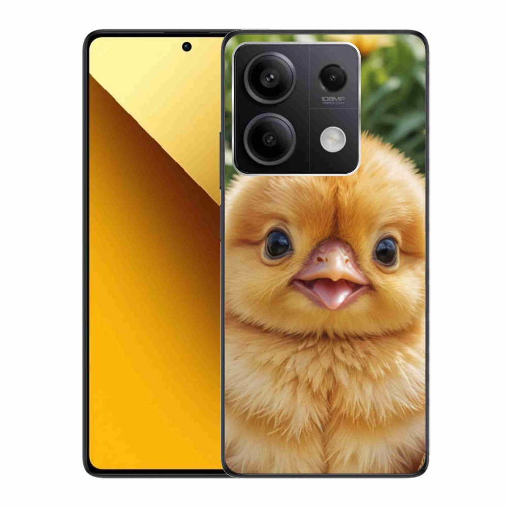 Gélový kryt mmCase na Xiaomi Redmi Note 13 5G - veselé kuriatko