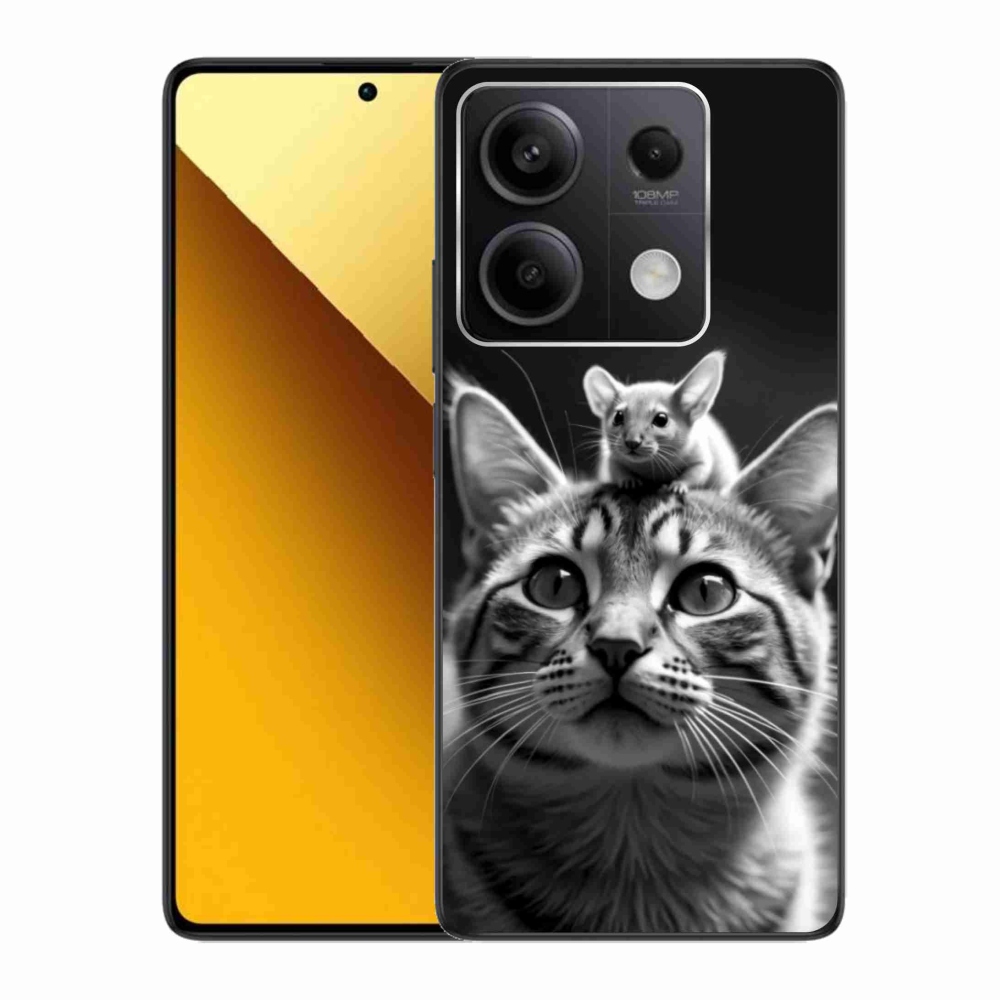 Gélový kryt mmCase na Xiaomi Redmi Note 13 5G - zvieracie priateľstvo 2