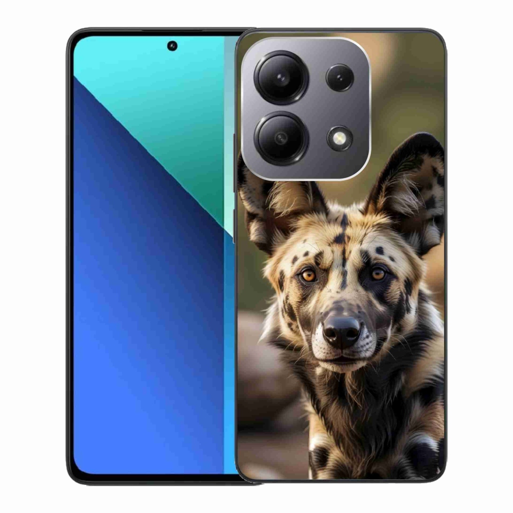 Gélový kryt mmCase na Xiaomi Redmi Note 13 - africký divoký pes