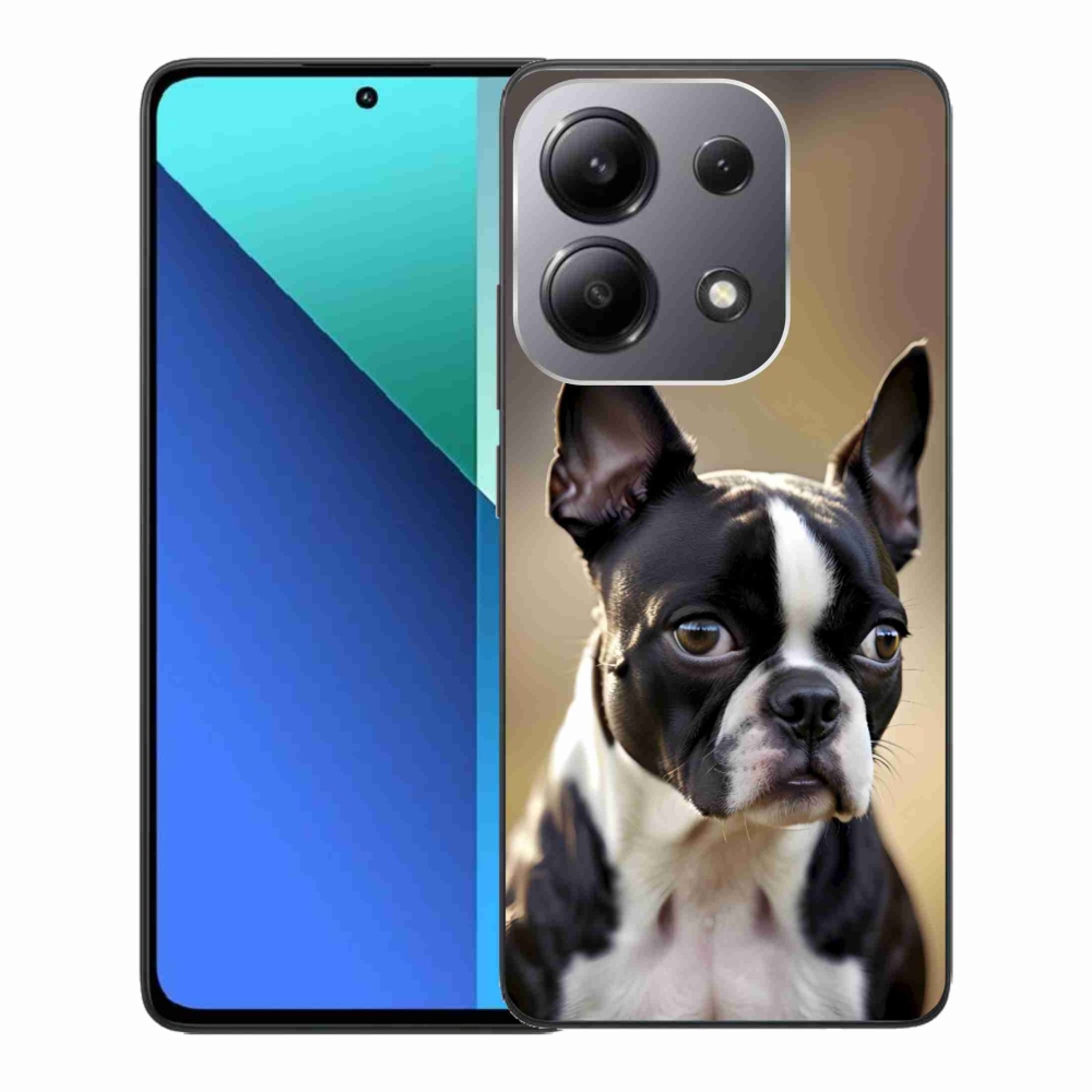 Gélový kryt mmCase na Xiaomi Redmi Note 13 - bostonský teriér