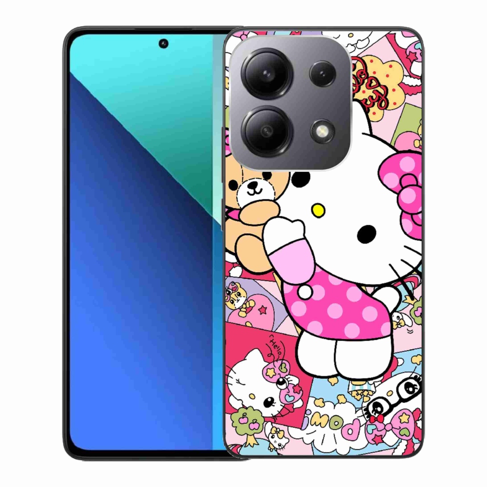 Gélový kryt mmCase na Xiaomi Redmi Note 13 - cute kitty