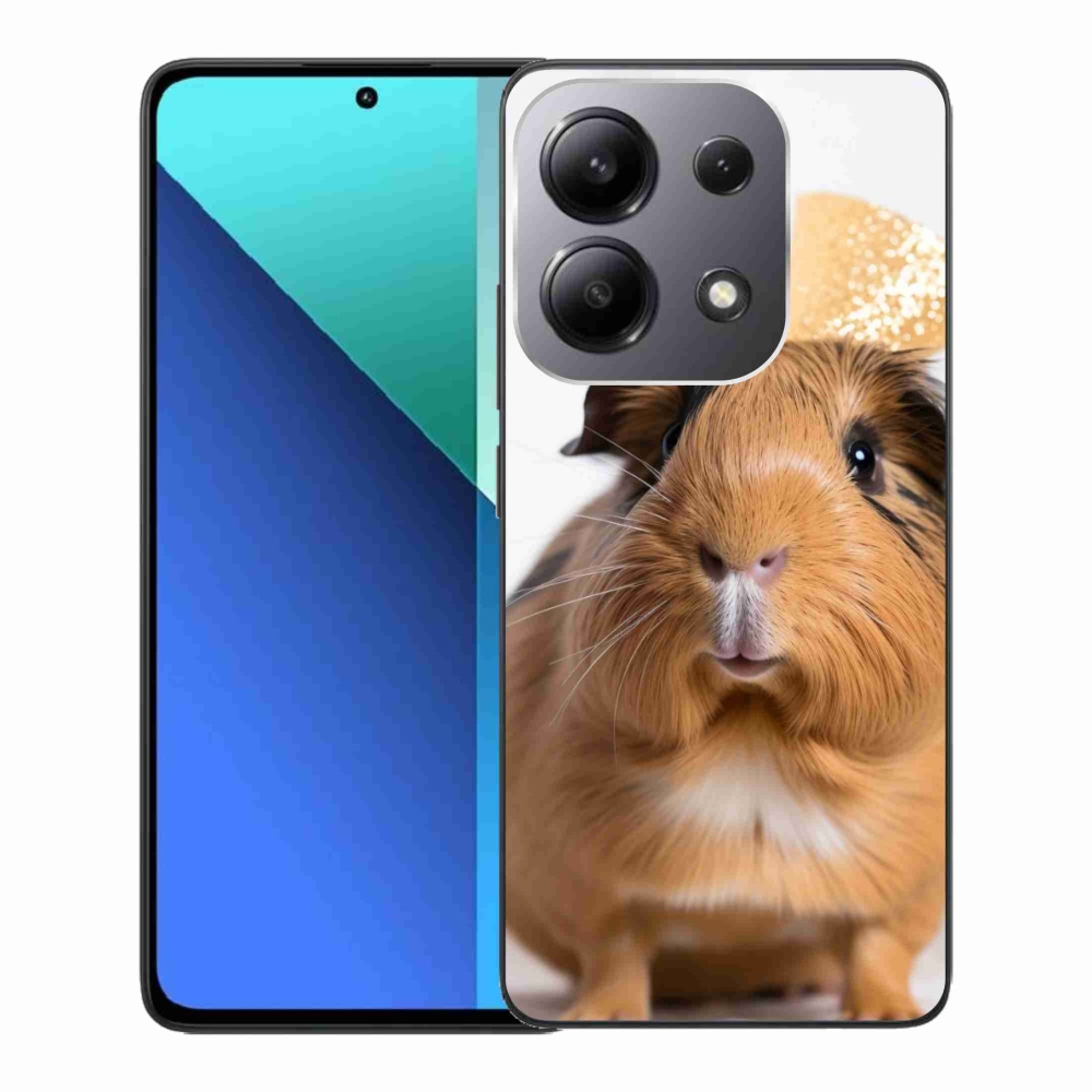 Gélový kryt mmCase na Xiaomi Redmi Note 13 - hnedé morča