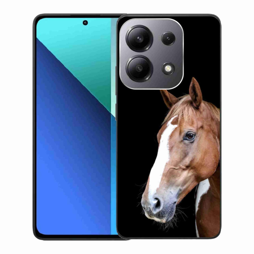 Gélový kryt mmCase na Xiaomi Redmi Note 13 - hnedý kôň 3