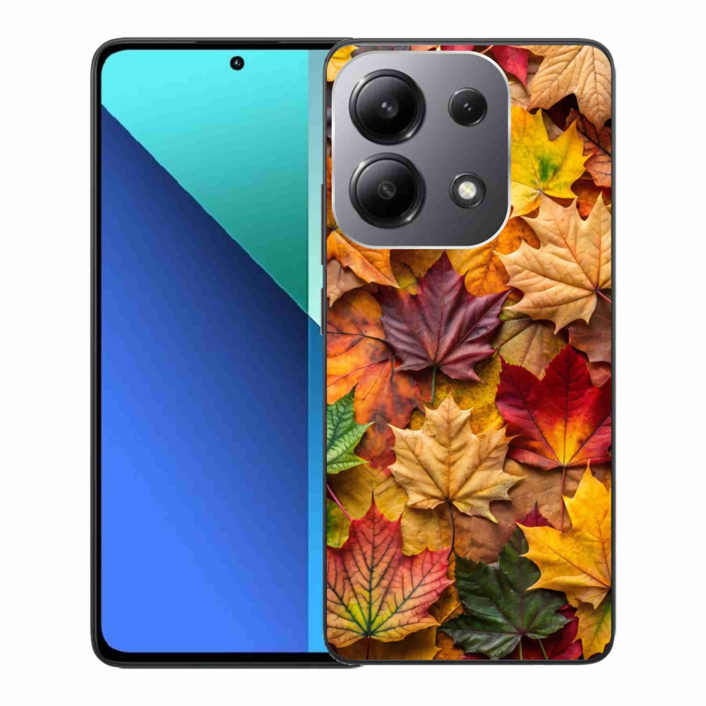 Gélový kryt mmCase na Xiaomi Redmi Note 13 - javorové listy 2