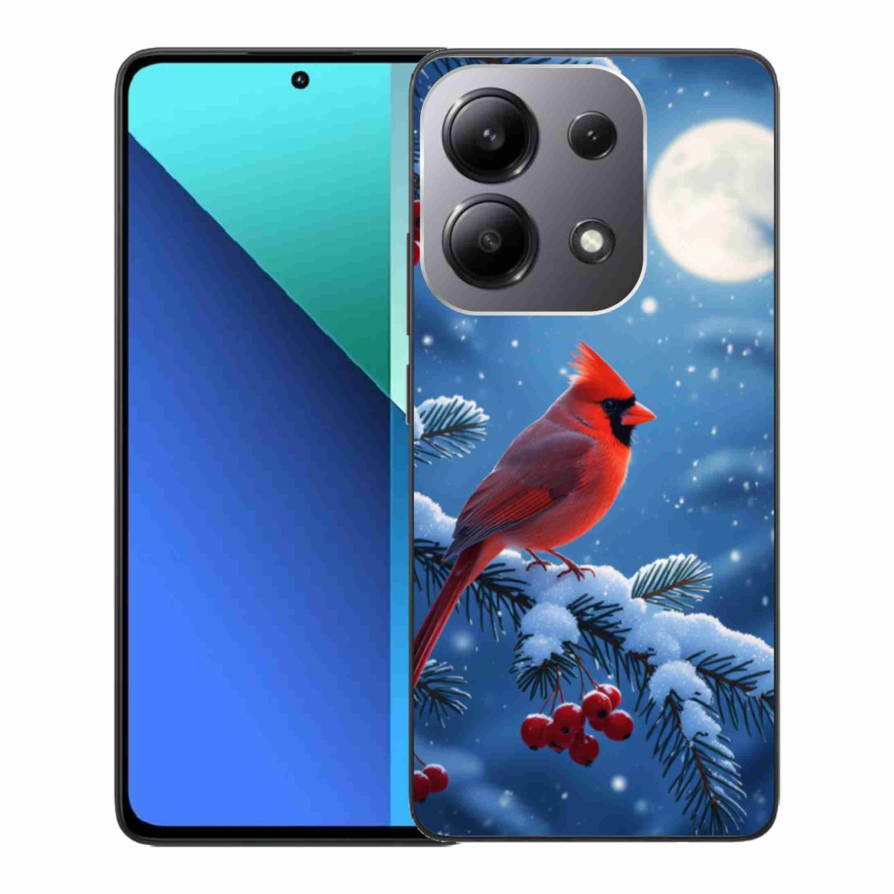 Gélový kryt mmCase na Xiaomi Redmi Note 13 - kardinál červený