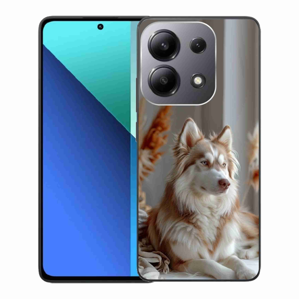 Gélový kryt mmCase na Xiaomi Redmi Note 13 - pokojný sibírsky husky