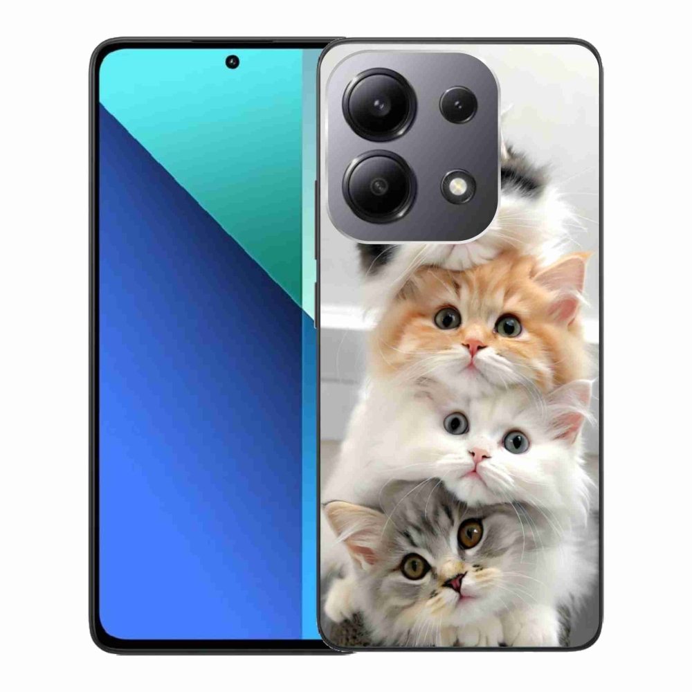 Gélový kryt mmCase na Xiaomi Redmi Note 13 - mačacia partia