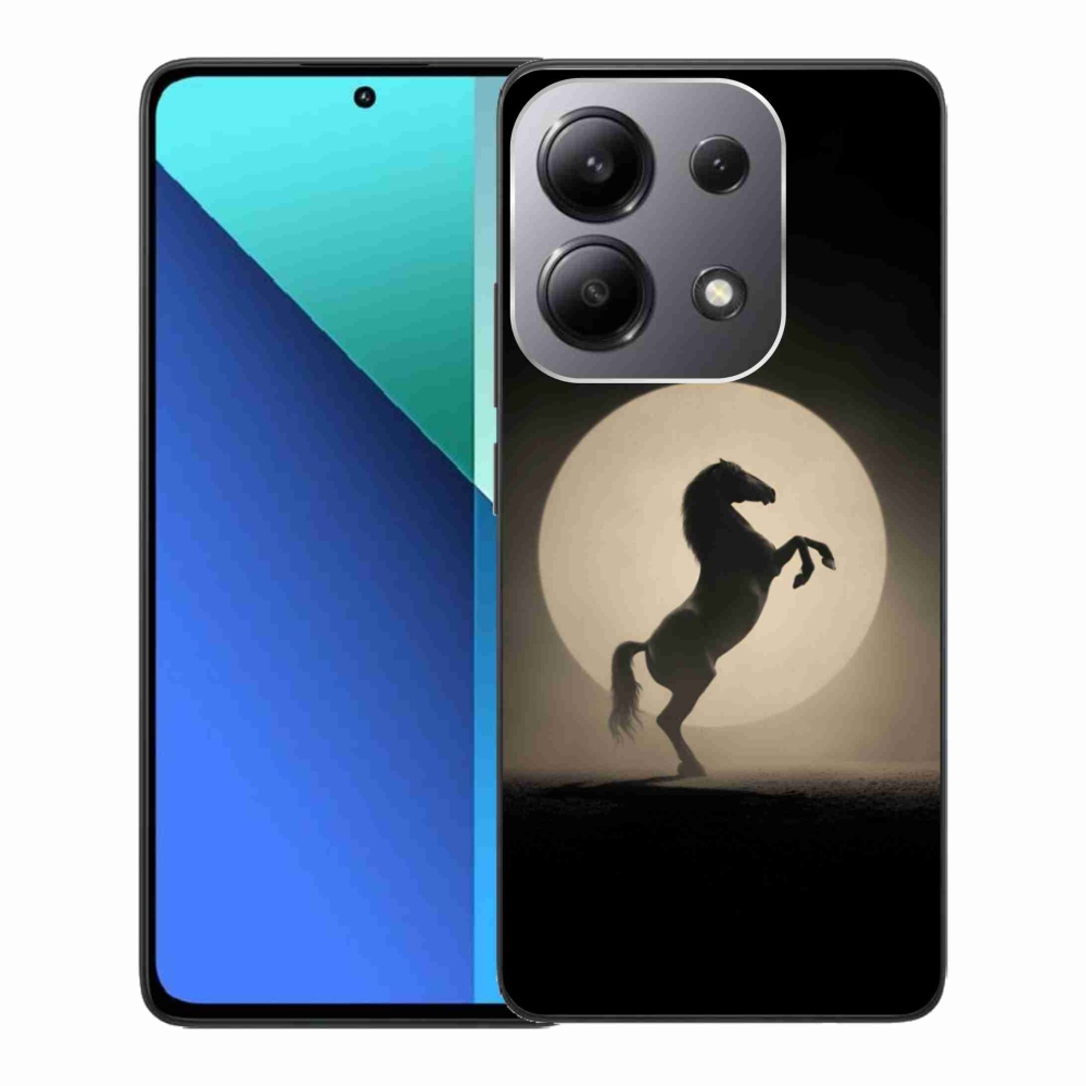 Gélový kryt mmCase na Xiaomi Redmi Note 13 - kôň v siluete