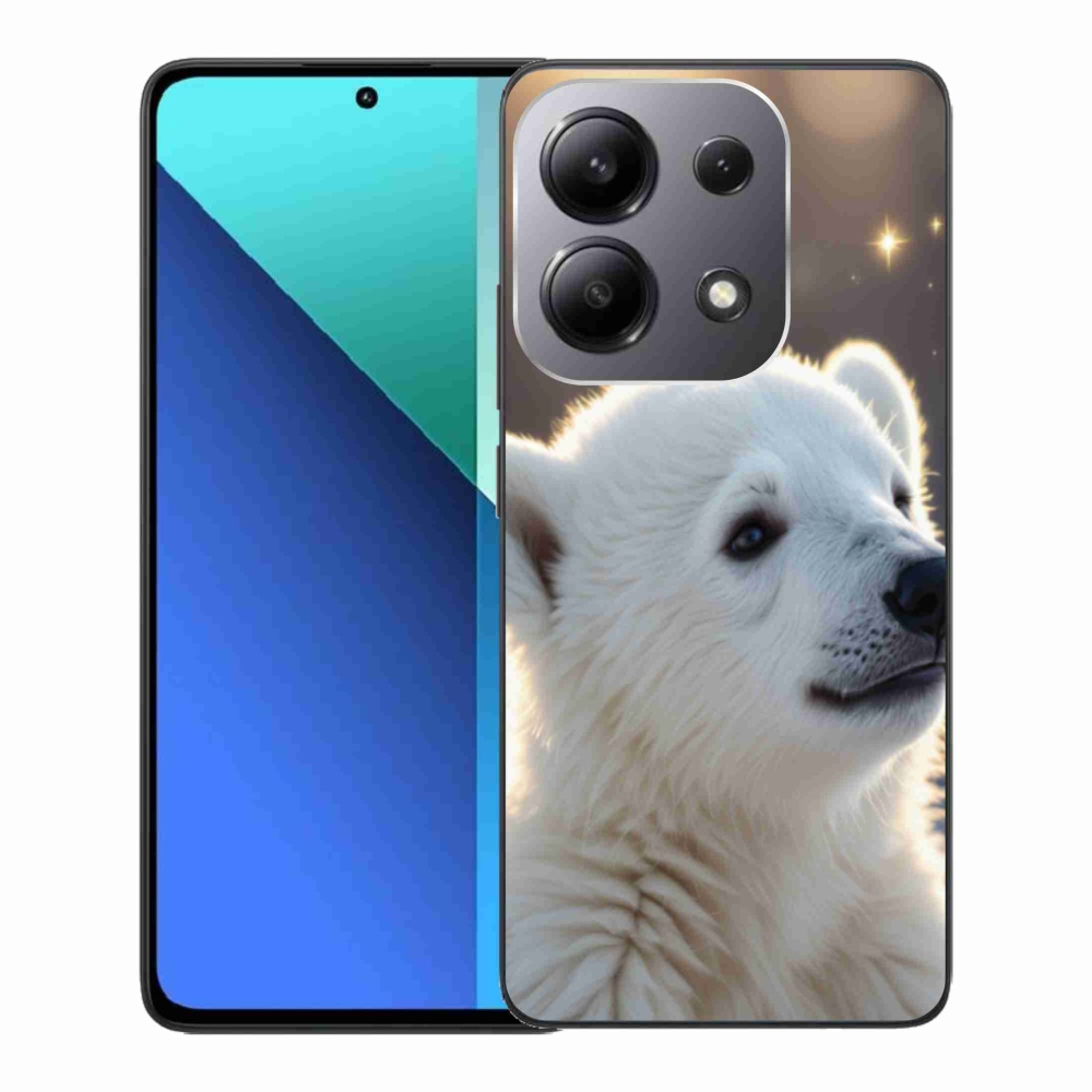 Gélový kryt mmCase na Xiaomi Redmi Note 13 - ľadový medveď