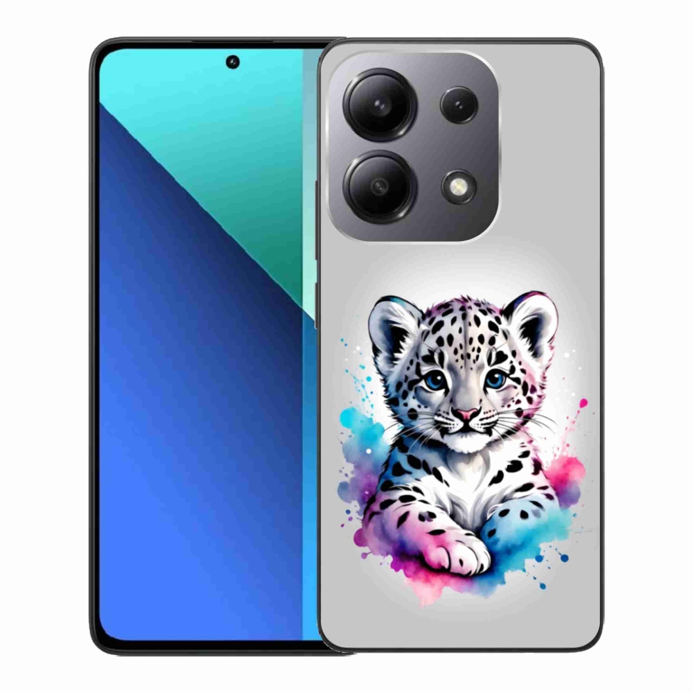Gélový kryt mmCase na Xiaomi Redmi Note 13 - leopardej mláďa