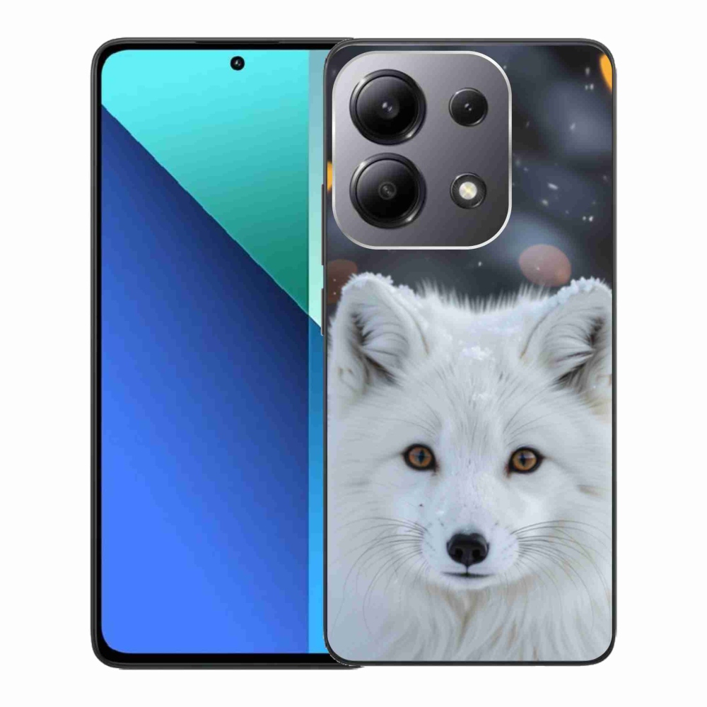 Gélový kryt mmCase na Xiaomi Redmi Note 13 - líška polárna