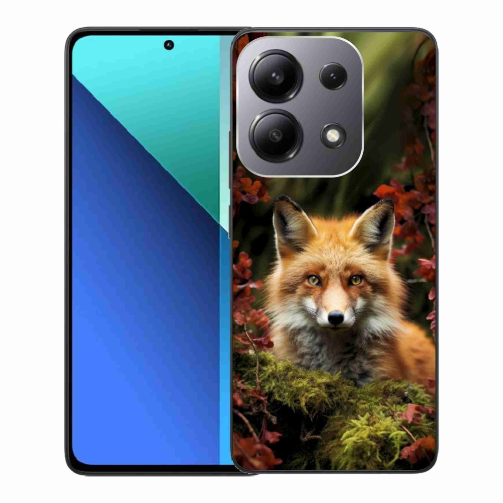 Gélový kryt mmCase na Xiaomi Redmi Note 13 - líška v lese