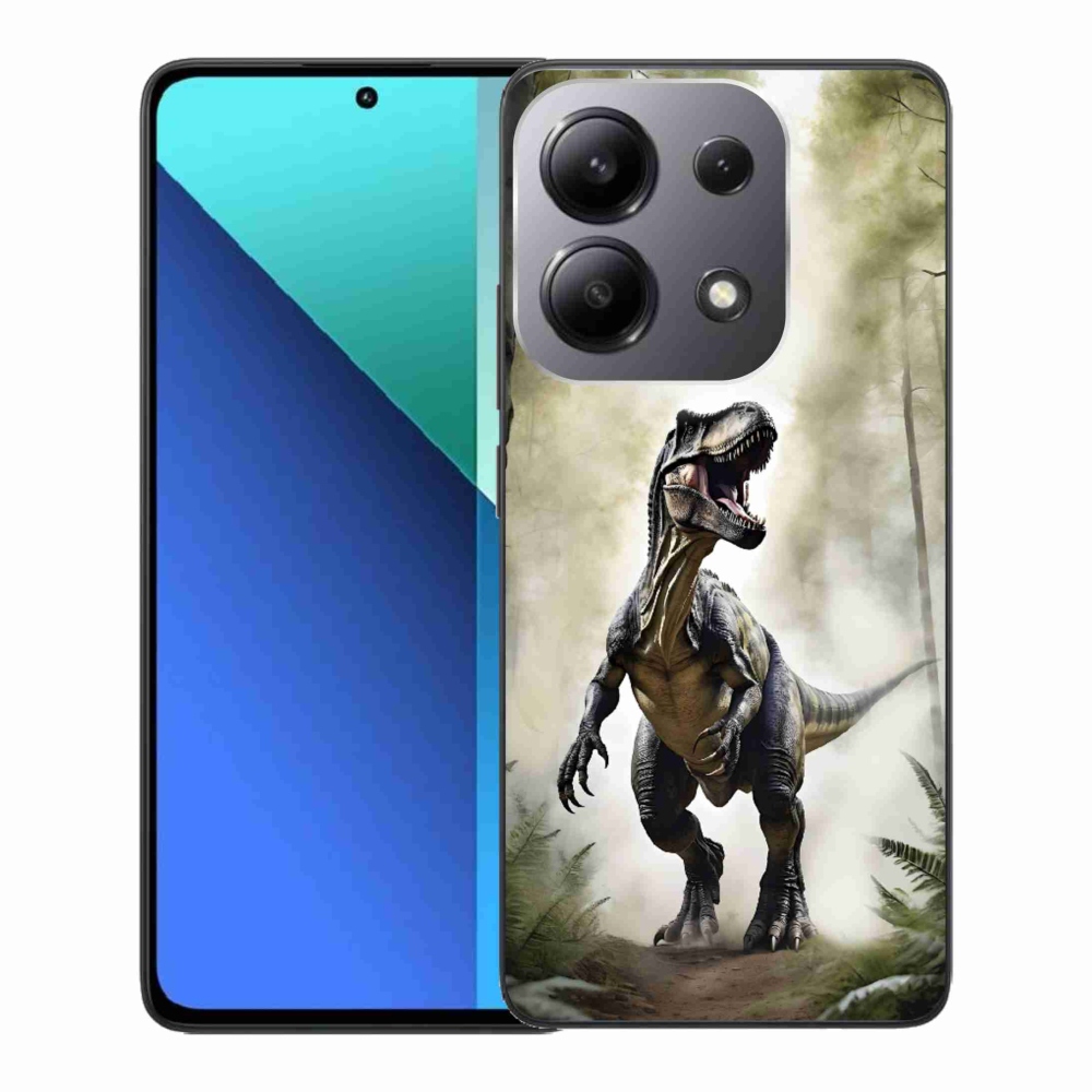 Gélový kryt mmCase na Xiaomi Redmi Note 13 - naštvaný T-Rex