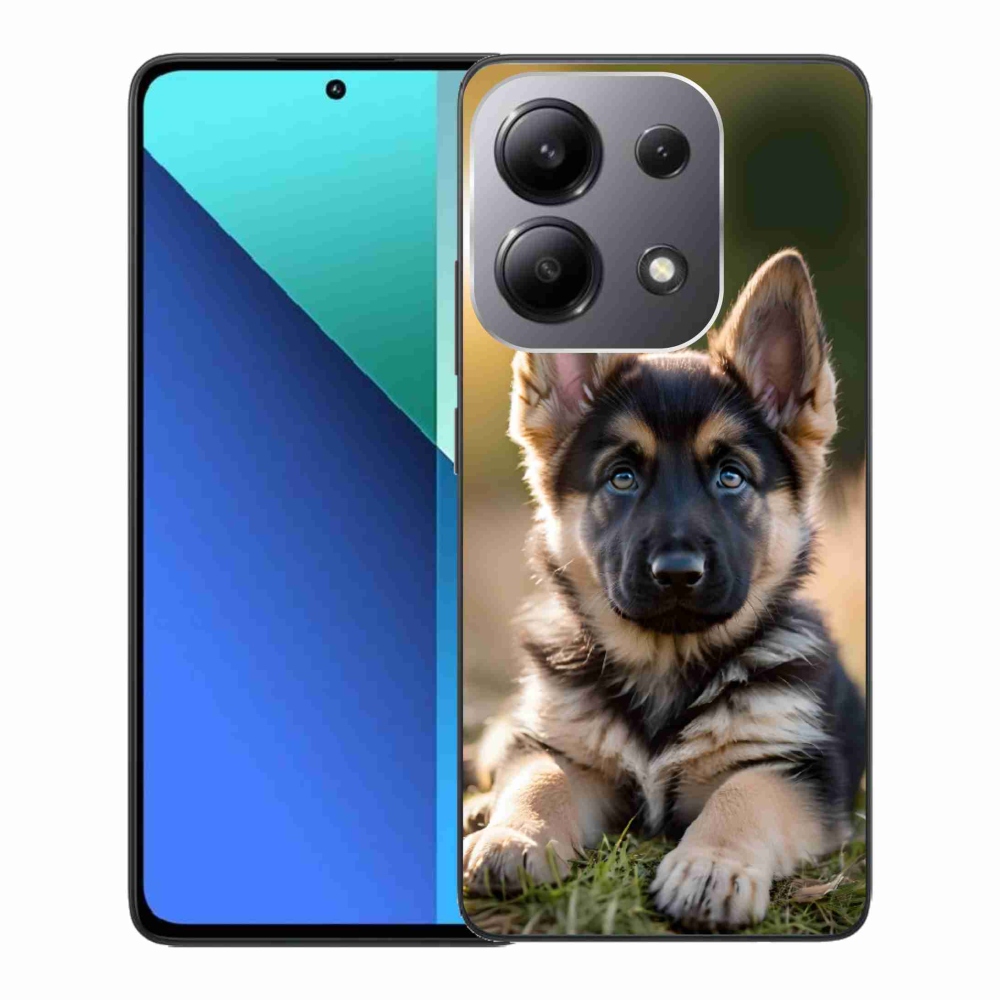Gélový kryt mmCase na Xiaomi Redmi Note 13 - nemecký ovčiak v prírode