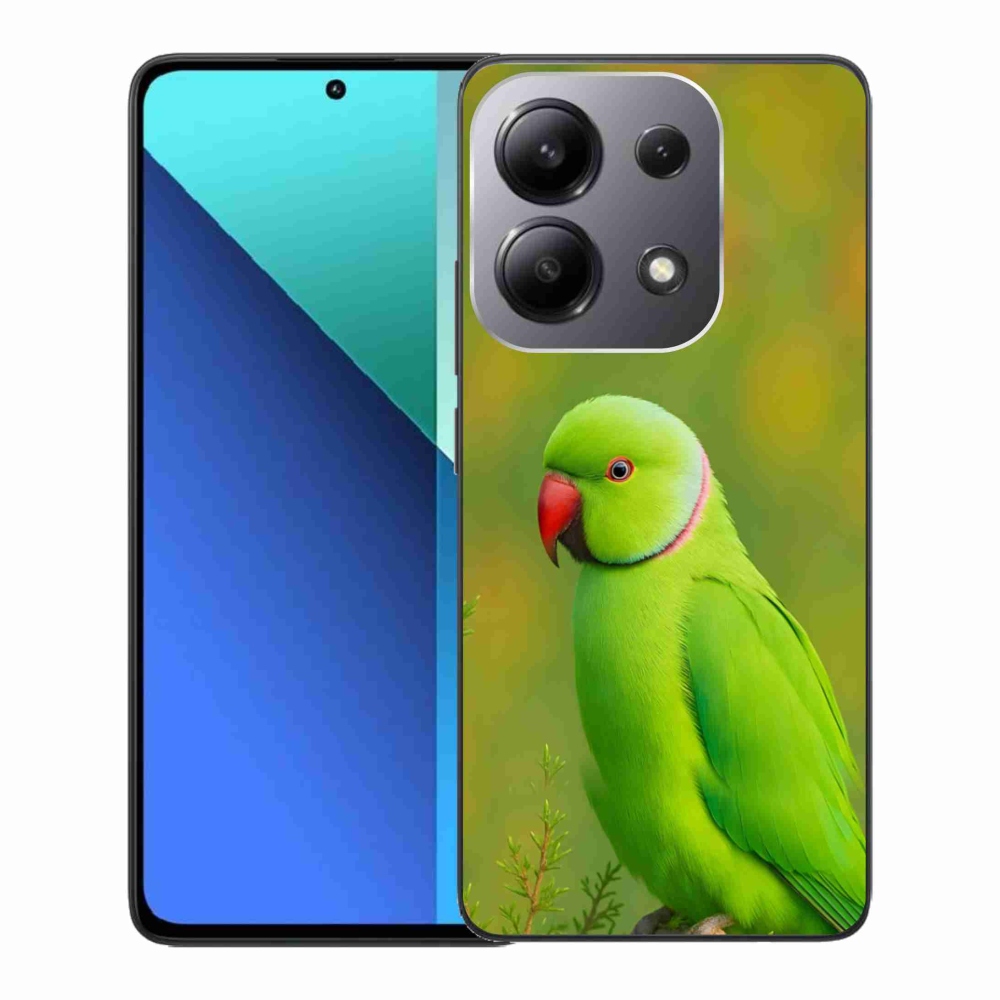 Gélový kryt mmCase na Xiaomi Redmi Note 13 - papagáj alexander 2