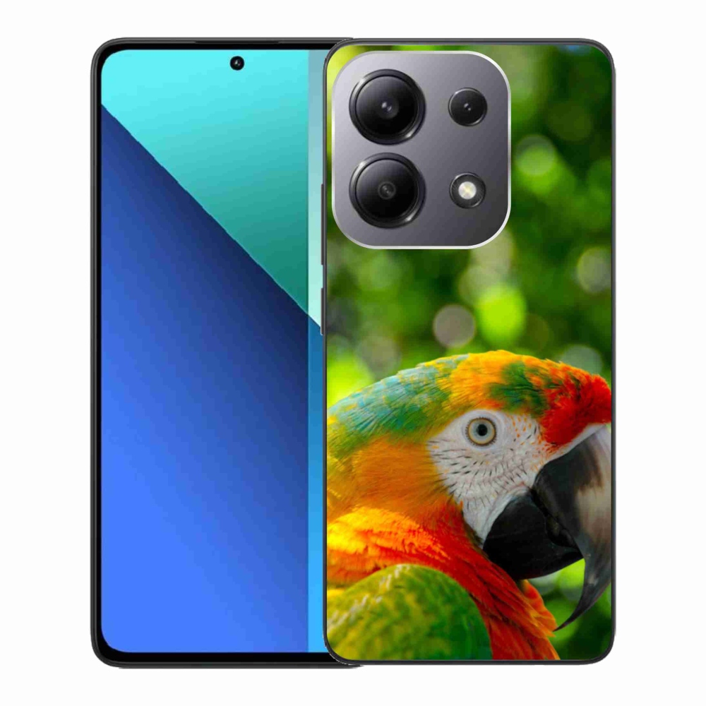 Gélový kryt mmCase na Xiaomi Redmi Note 13 - papagáj ara 3