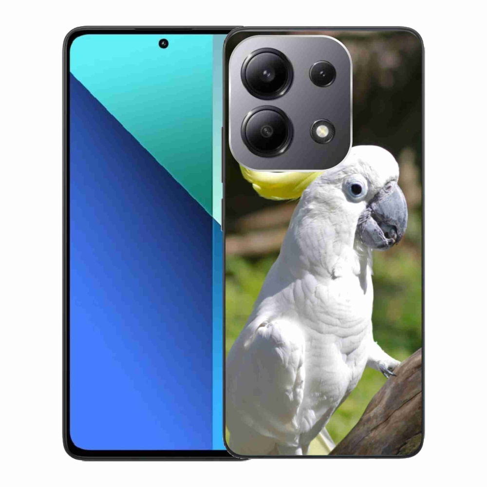 Gélový kryt mmCase na Xiaomi Redmi Note 13 - papagáj kakadu 2