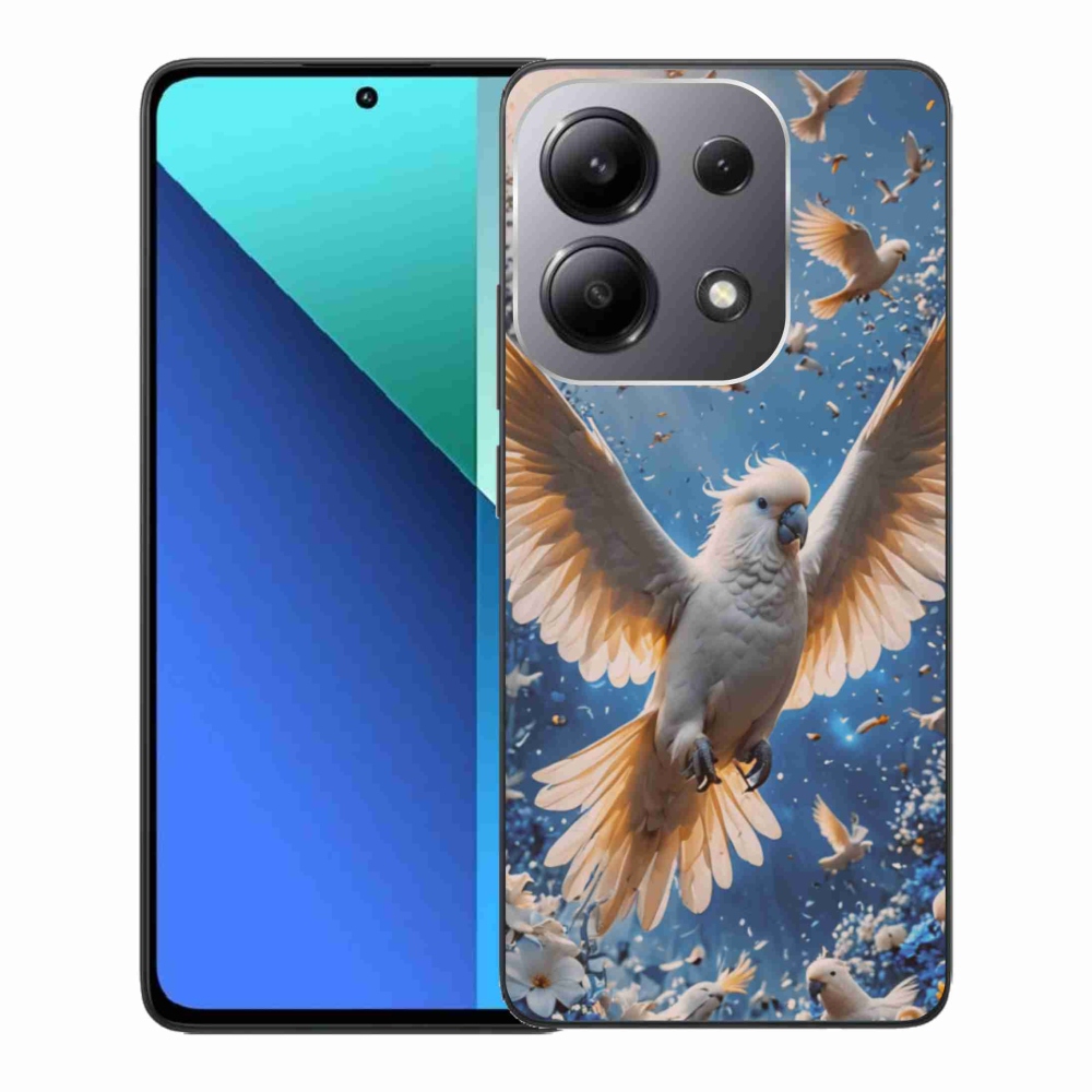 Gélový kryt mmCase na Xiaomi Redmi Note 13 - papagáj kakadu