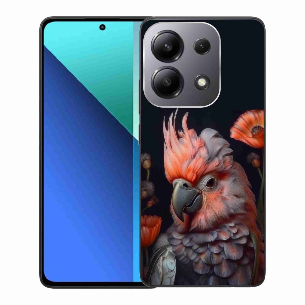 Gélový kryt mmCase na Xiaomi Redmi Note 13 - papagáj kakadu vo farbách