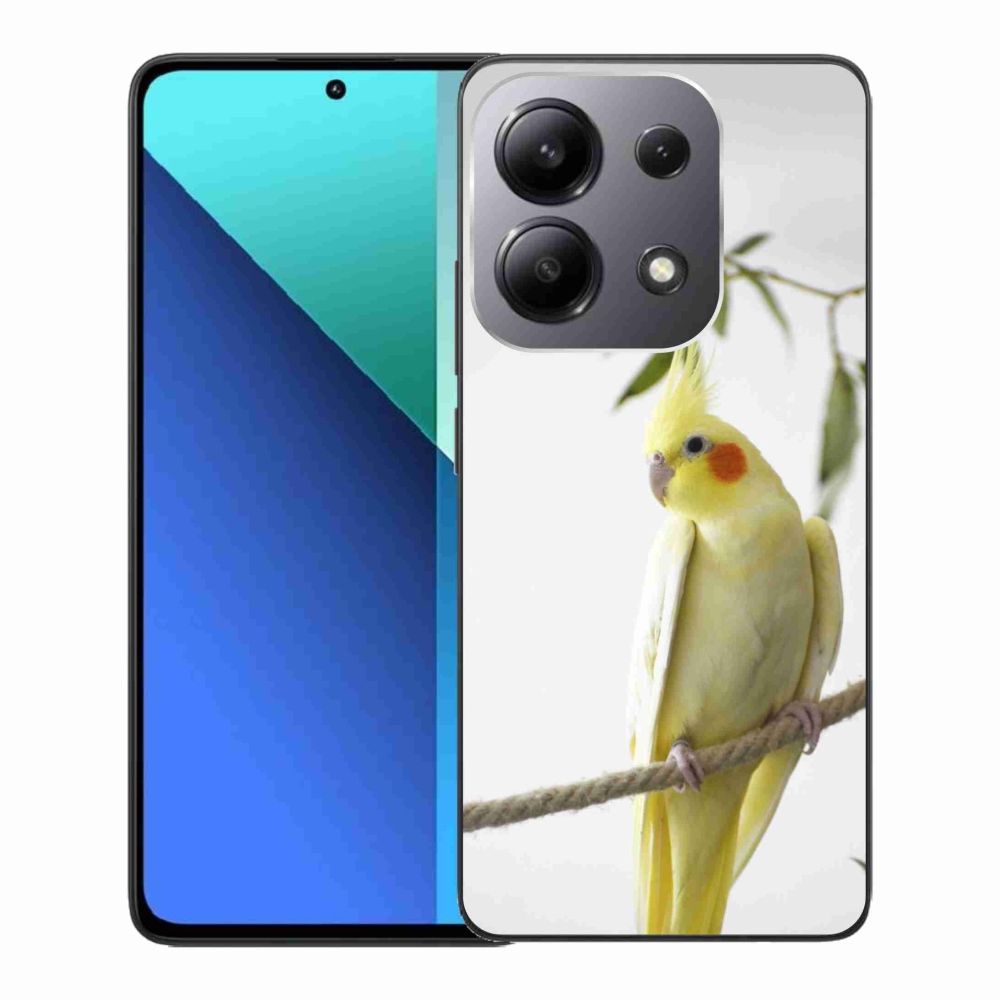 Gélový kryt mmCase na Xiaomi Redmi Note 13 - papagáj korela chocholatá