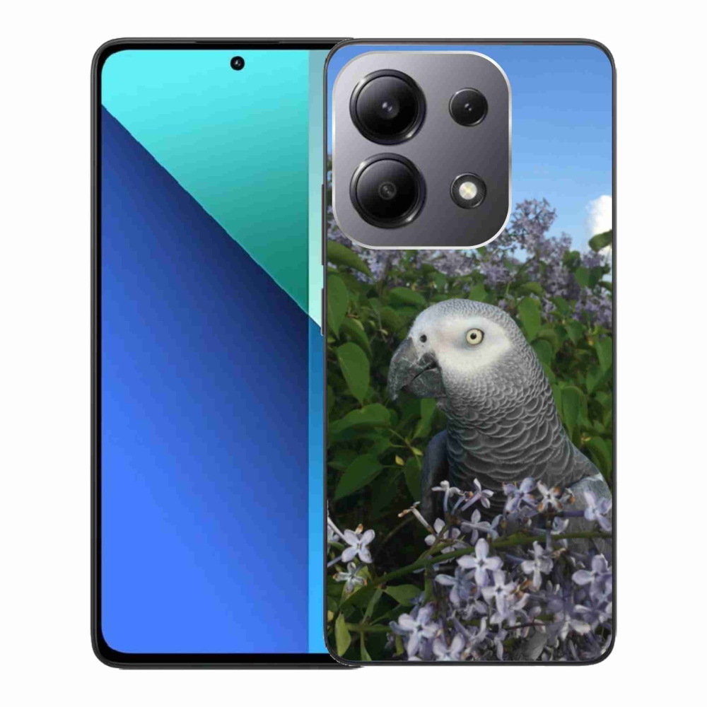 Gélový kryt mmCase na Xiaomi Redmi Note 13 - papagáj žako